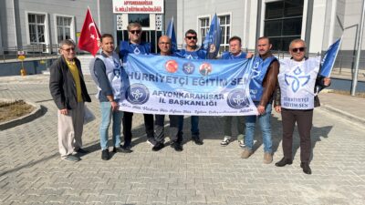 Hürriyetçi Eğitim Sen Afyonkarahisar İl Temsilcisi Nizamettin Şenol, “Mevcut içeriğiyle