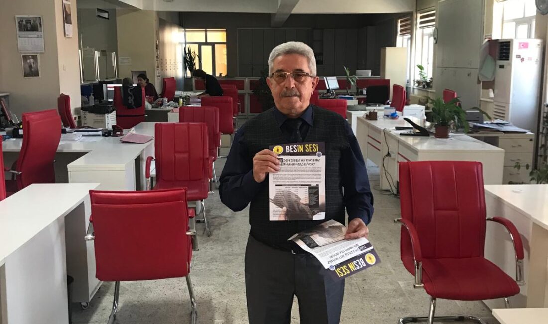 
Büro Emekçileri Sendikası Afyon Temsilcisi Ali İhsan Orhan, “TÜİK’i tüm
