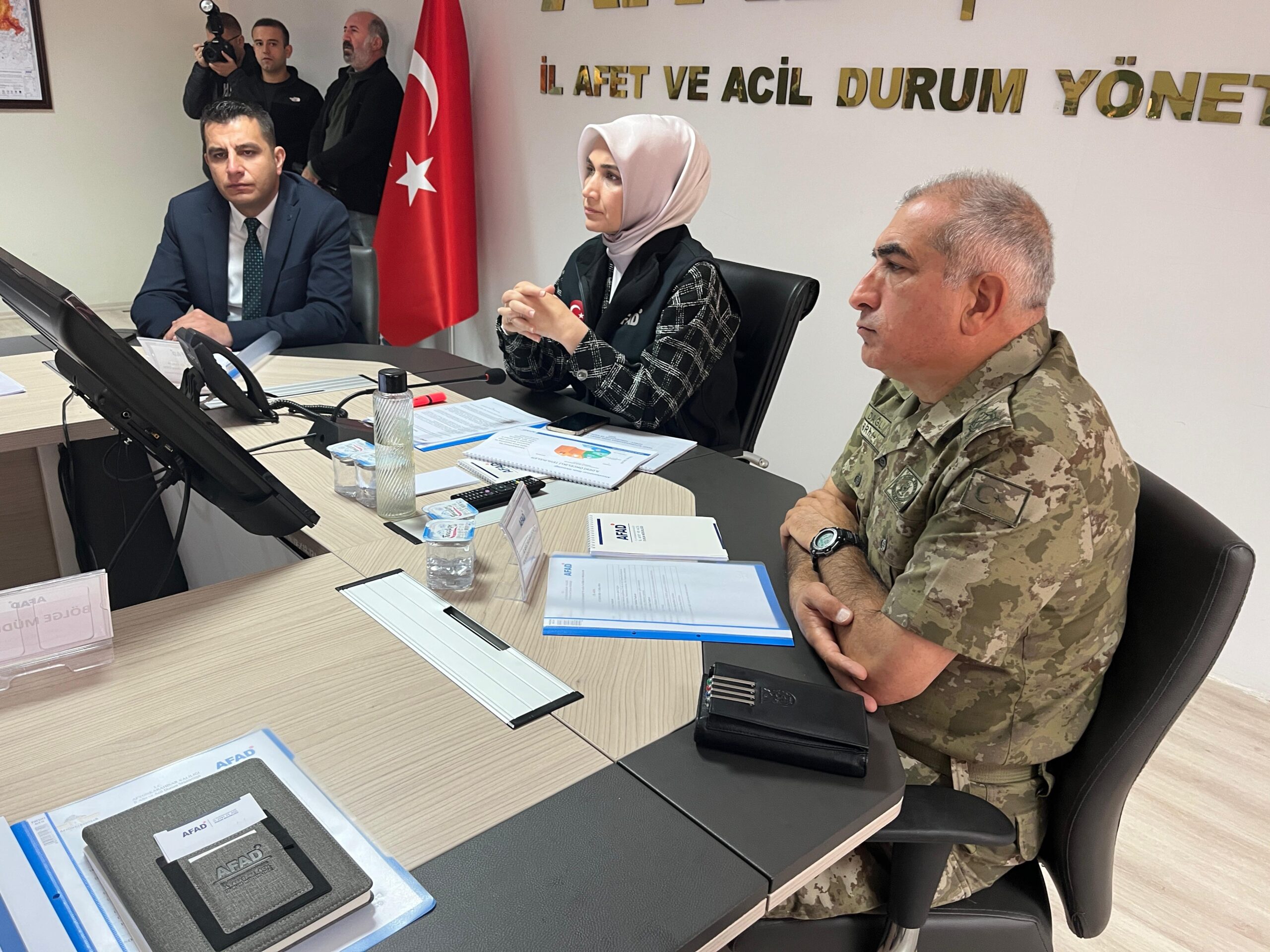 Afyonkarahisar Valisi Doç. Dr. Kübra Güran Yiğitbaşı’nın katılımlarıyla Afet ve