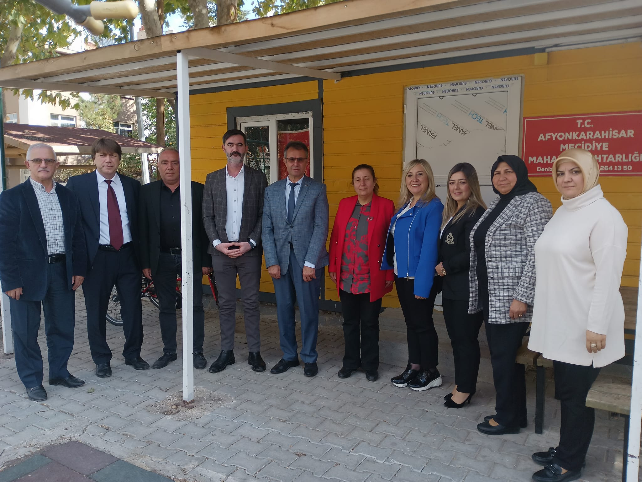 MHP Afyonkarahisar İl Başkanlığı, Muhtarlar Günü dolayısıyla Selçuklu Mahallesi Muhtarı