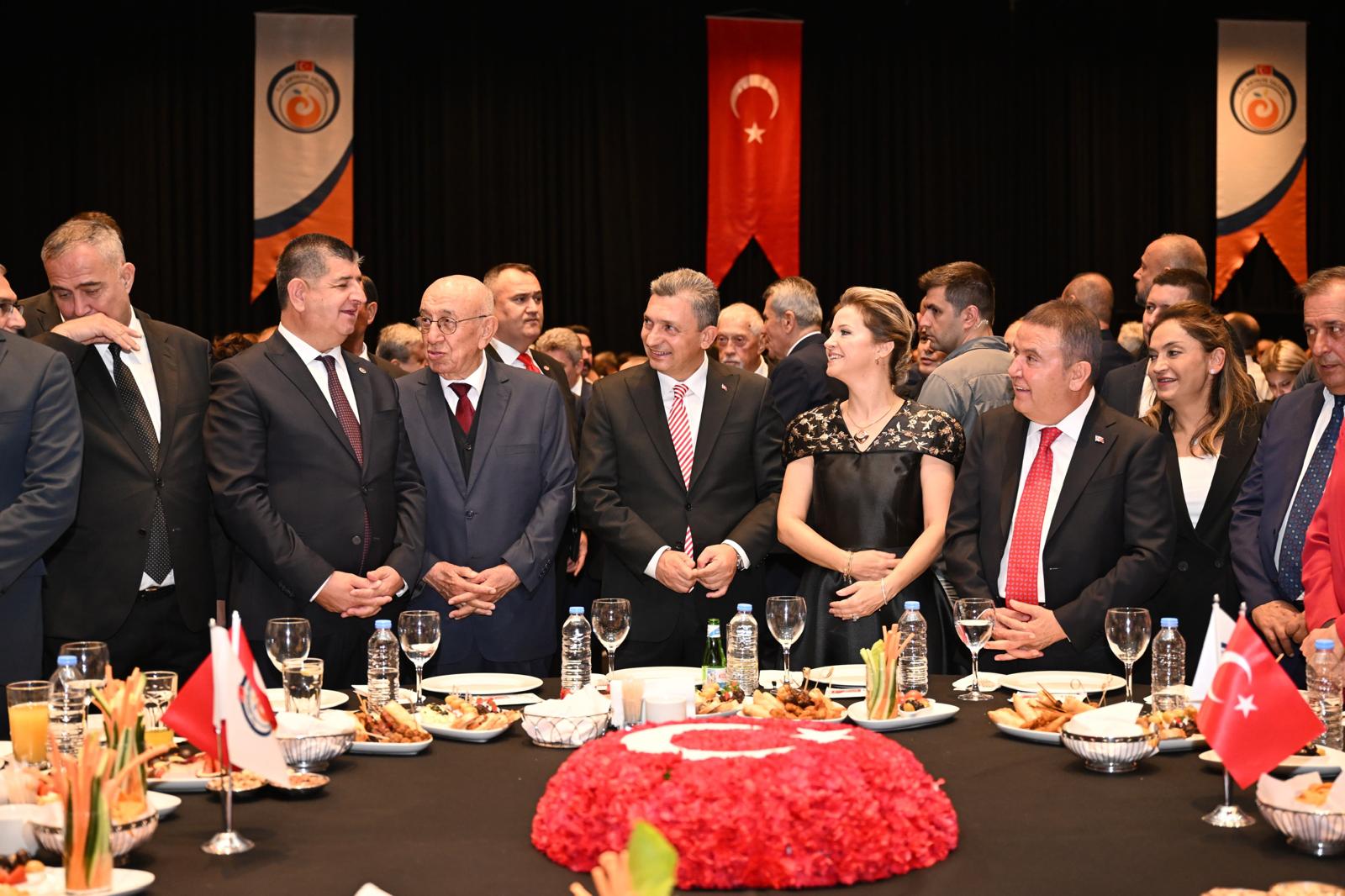 29 Ekim Cumhuriyet Bayramının 101. Yıl dönümü kutlamaları kapsamında Antalya
