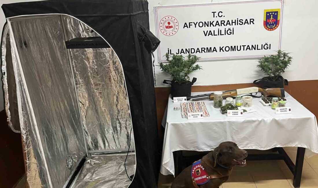 AFYONKARAHİSAR’DA UYUŞTURUCU TACİRLERİNE GEÇİT YOK