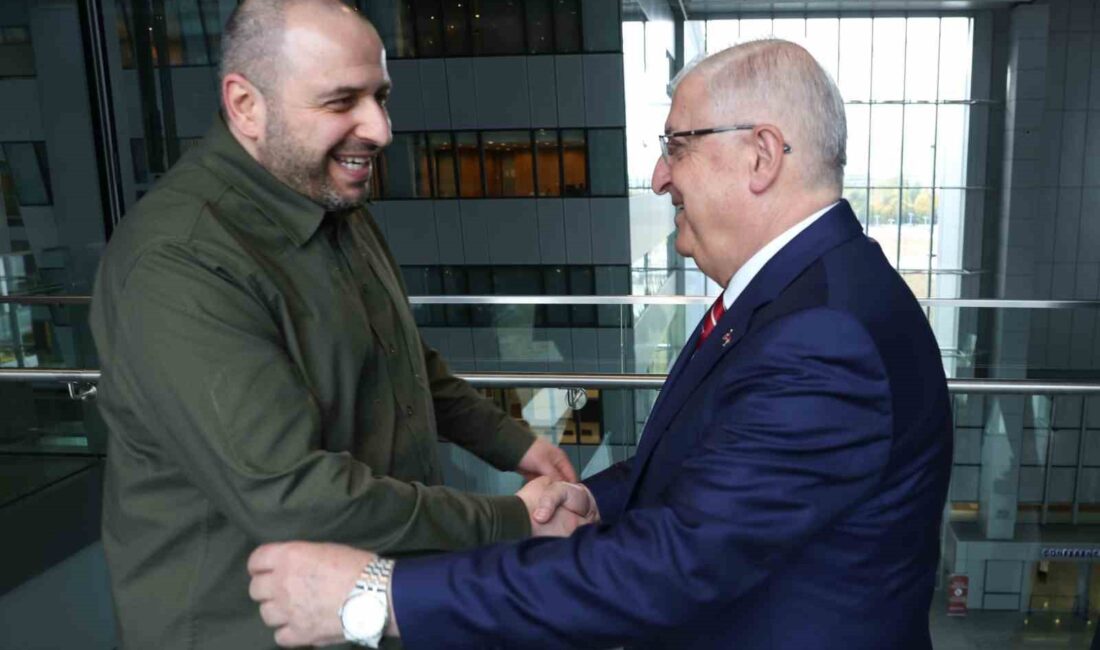 Milli Savunma Bakanı Yaşar Güler, Brüksel’de Ukrayna Savunma Bakanı Rüstem