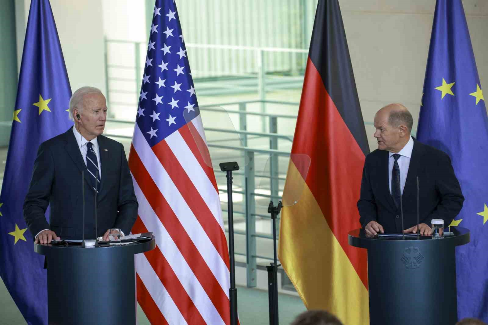 ABD Başkanı Joe Biden resmi ziyarette bulunduğu Berlin’de yaptığı açıklamada,