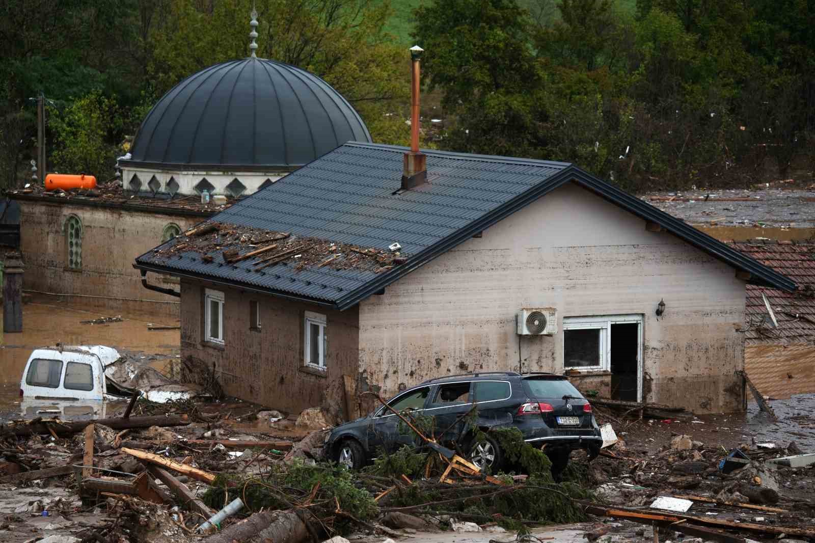 Bosna Hersek’te 4 Ekim’de meydana gelen sel ve heyelan felaketinde