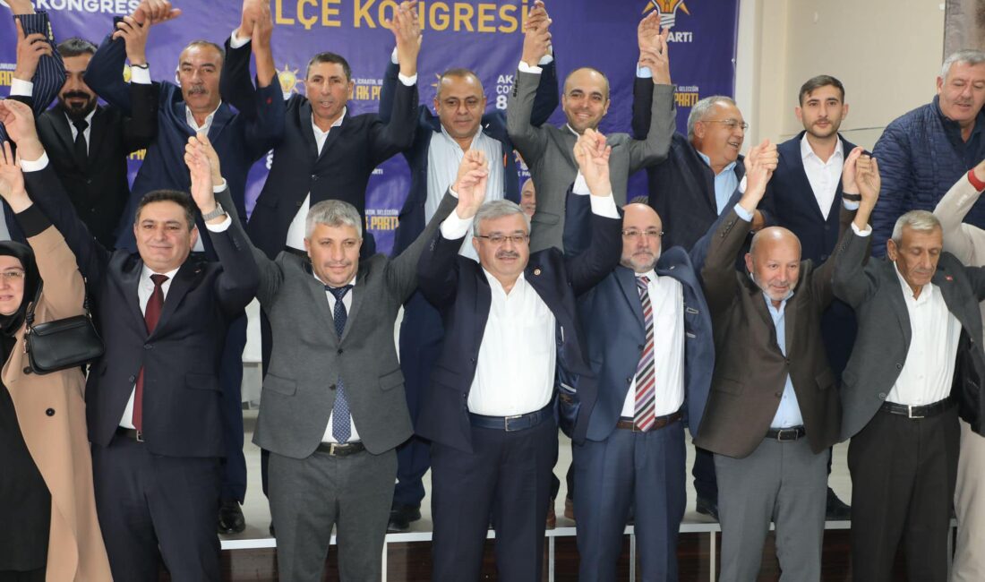 Hafta sonu gerçekleşen AK Parti kongrelerinde Çobanlar’da Murat Yeşil ve