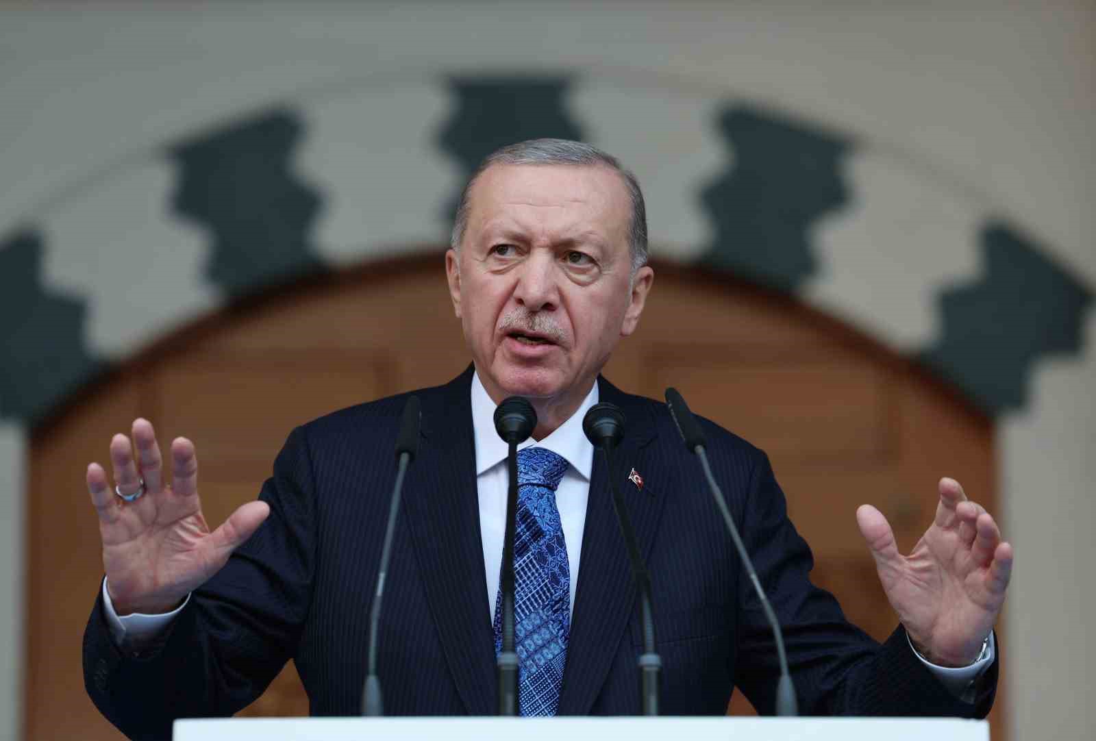 Cumhurbaşkanı Recep Tayyip Erdoğan, "İdlib, Hama, Humus ve hedef tabii