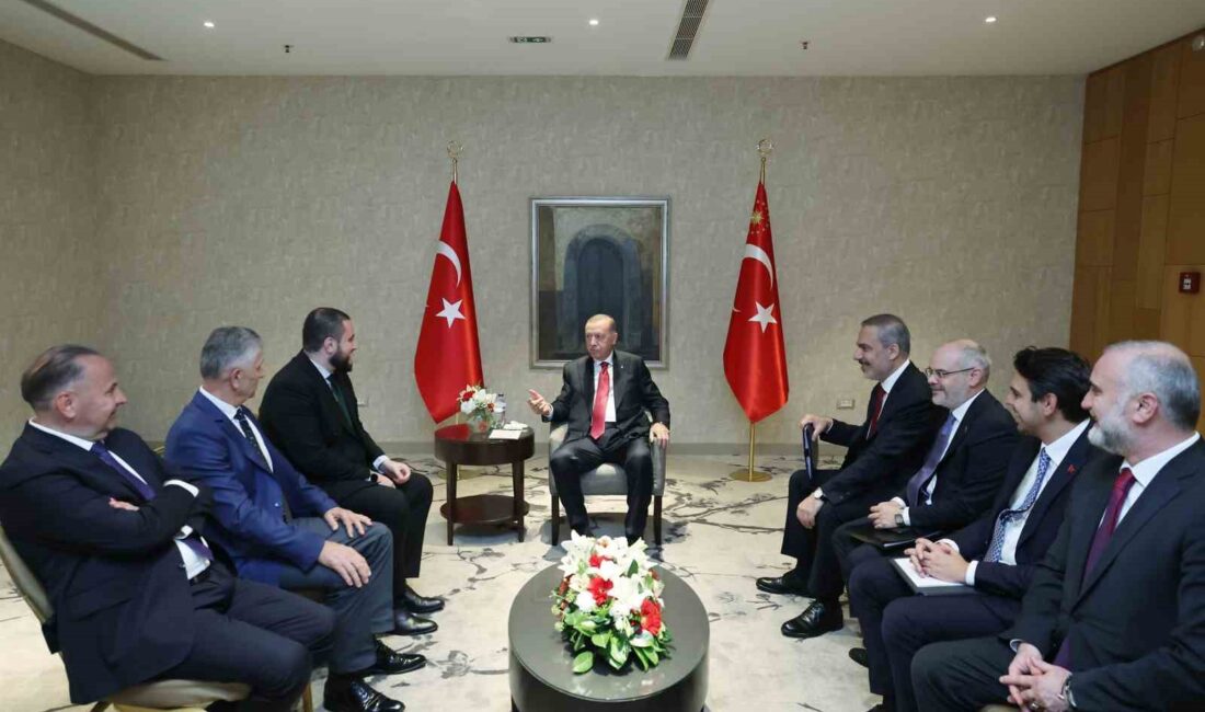 Cumhurbaşkanı Recep Tayyip Erdoğan, Belgrad temasları çerçevesinde Sırbistan’da Boşnakların yoğun