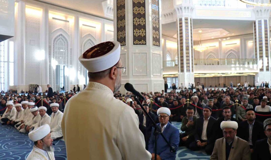 DİYANET İŞLERİ BAŞKANI PROF. DR. ALİ ERBAŞ, “BİZLER HER AÇIDAN