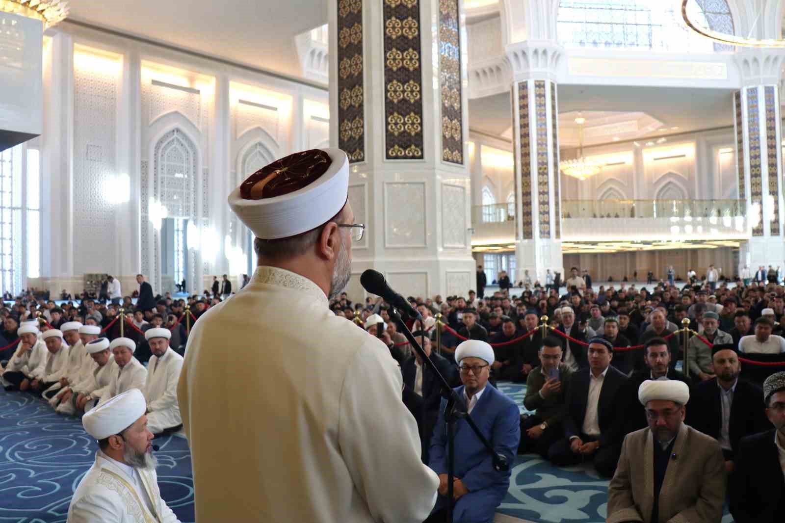 DİYANET İŞLERİ BAŞKANI PROF. DR. ALİ ERBAŞ, “BİZLER HER AÇIDAN