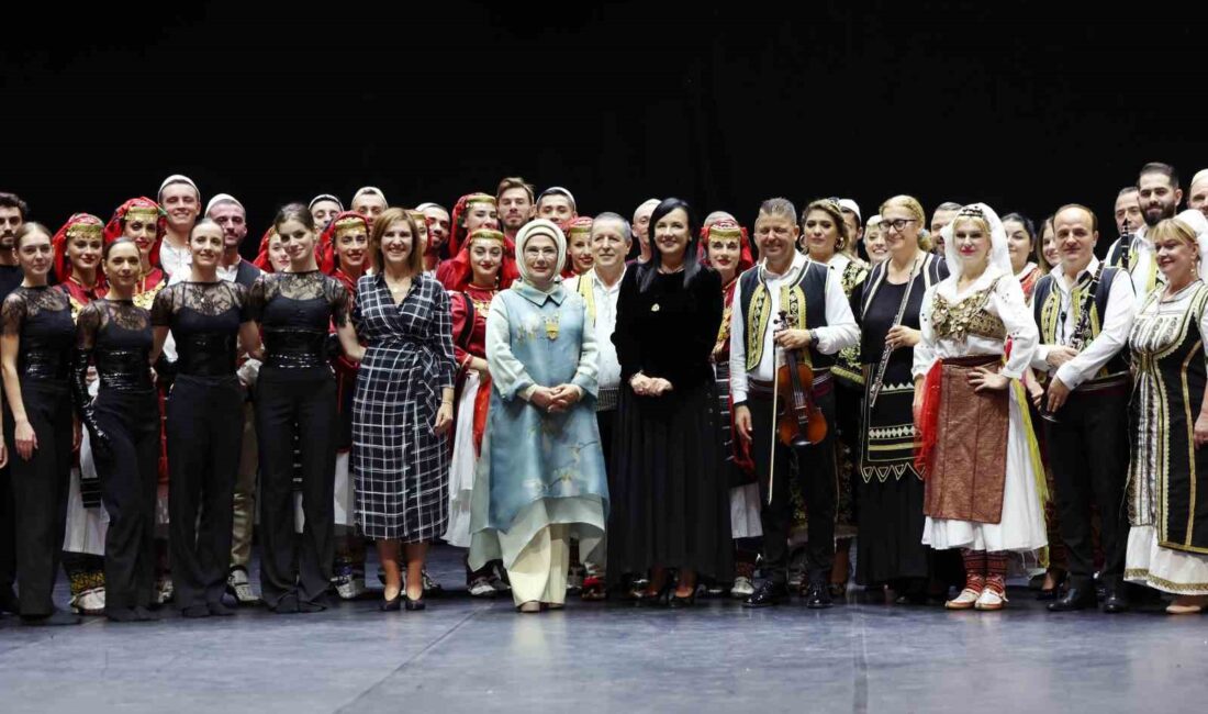 Cumhurbaşkanı Recep Tayyip Erdoğan’ın eşi Emine Erdoğan, Arnavutluk Başbakanı Edi