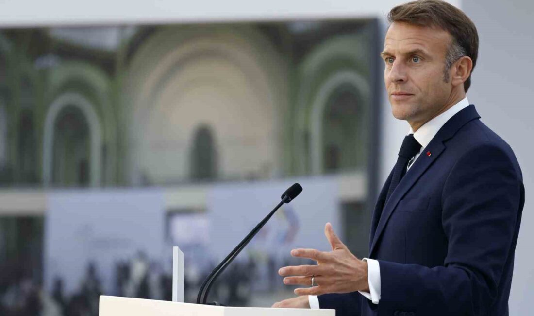 FRANSA CUMHURBAŞKANI MACRON'DAN "İSRAİL'E SİLAH SEVKİYATLARININ DURDURULMASI" ÇAĞRISI