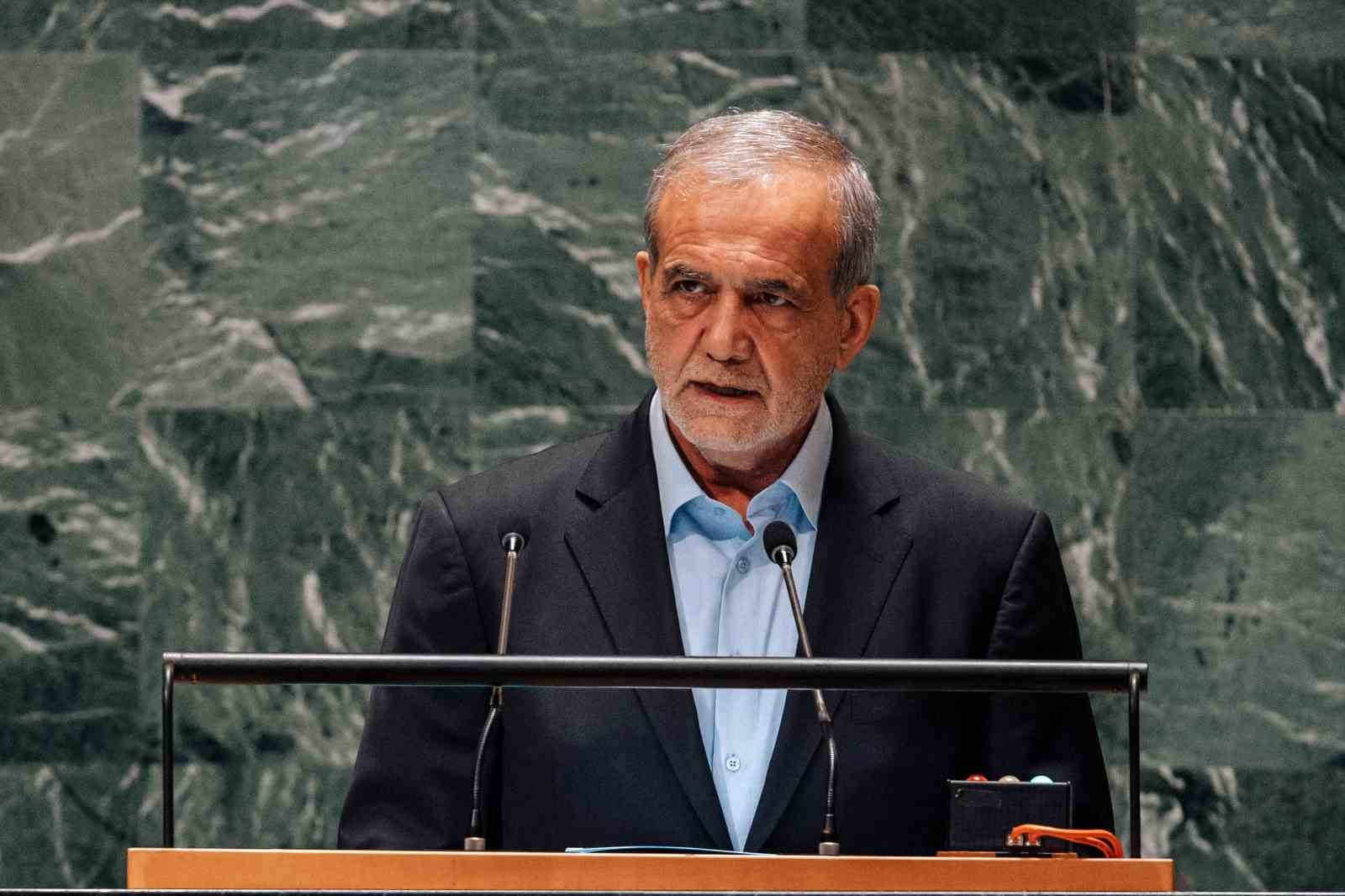 İran Cumhurbaşkanı Mesud Pezeşkiyan, Hamas Siyasi Büro Başkanı Yahya Sinwar’ın