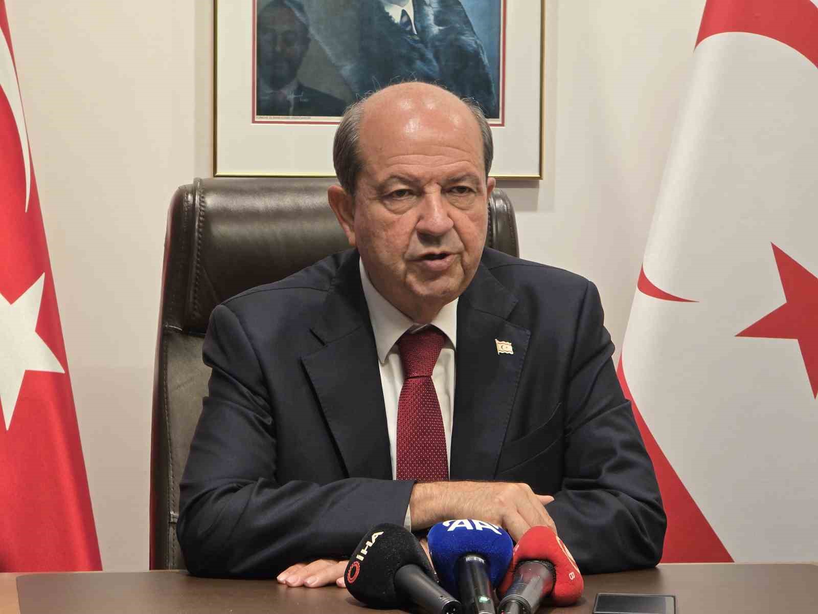 KKTC Cumhurbaşkanı Ersin Tatar, New York’ta BM Genel Sekreteri Antonio