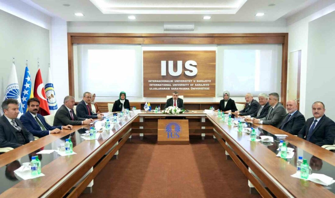 MİLLİ EĞİTİM BAKANI TEKİN, BOSNA HERSEK’TE