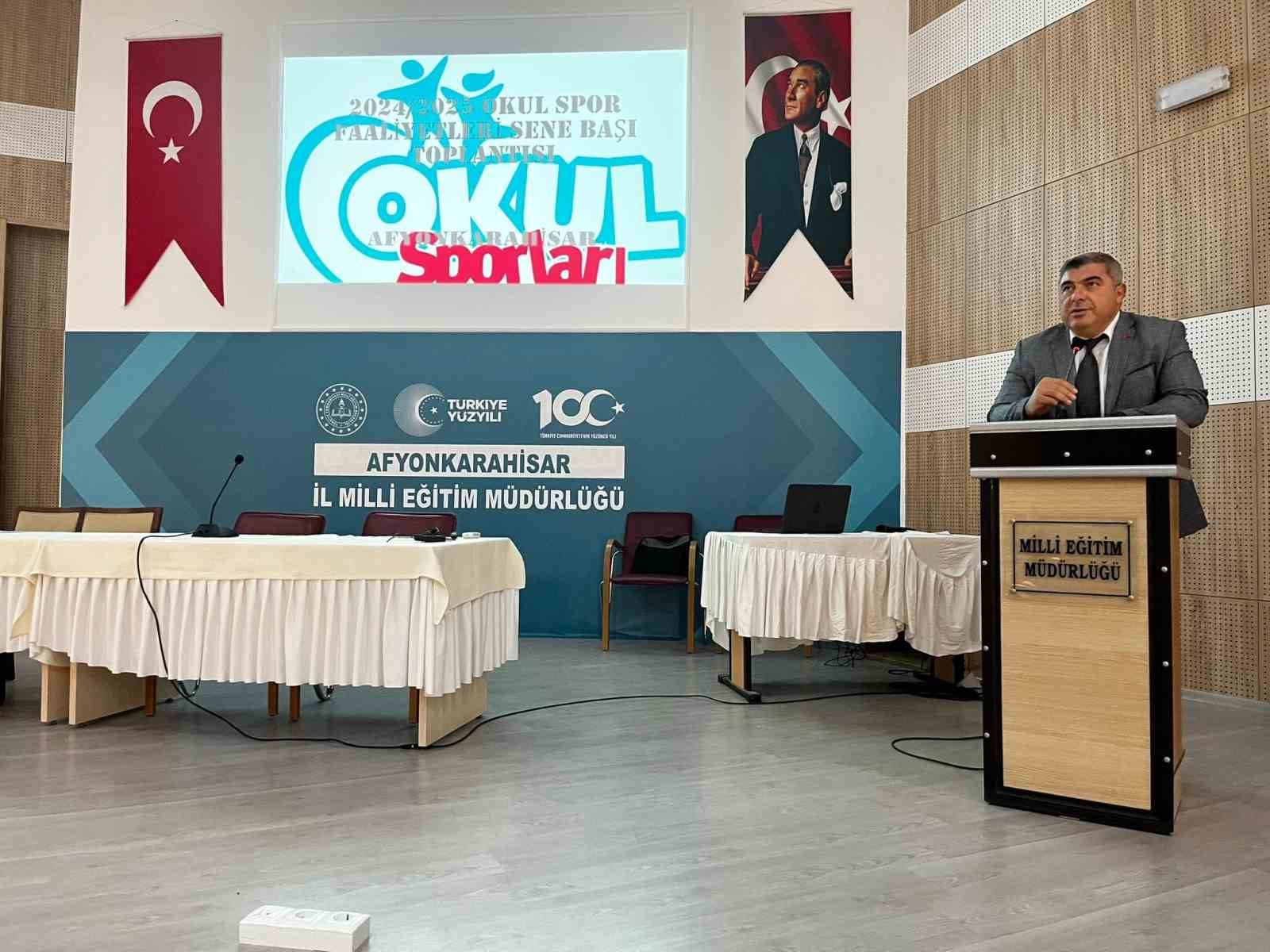 MÜDÜR SÜNNETCİ: EN BÜYÜK HEDEFİMİZ; ÜST DÜZEY SPORCU YETİŞTİRMEK