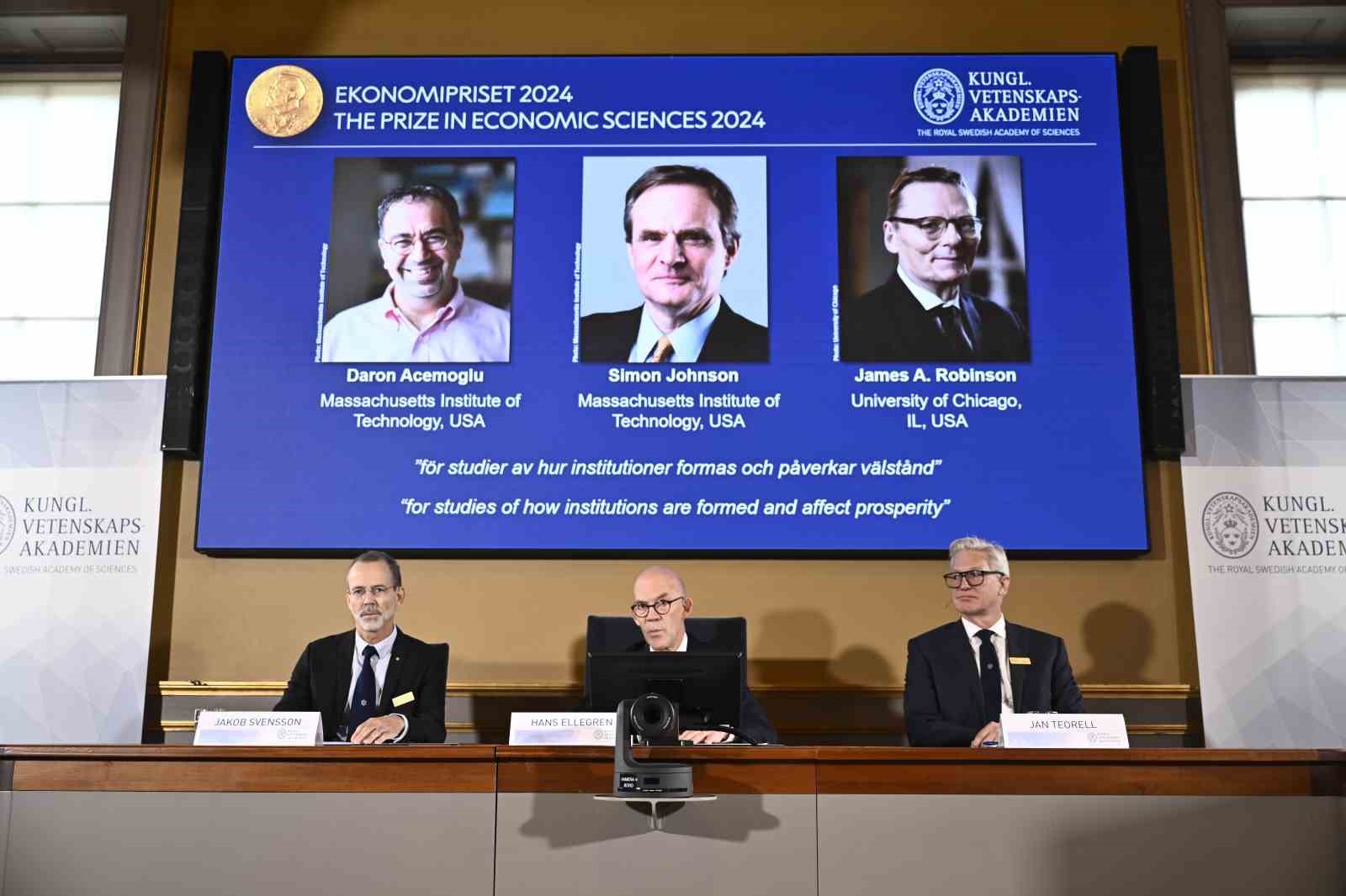 2024 NOBEL EKONOMİ ÖDÜLÜ'NÜ KURUMLARIN OLUŞUMU VE REFAHI NASIL ETKİLEDİĞİNE
