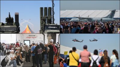 Adana’da düzenlenen Havacılık, Uzay ve Teknoloji Festivali’nin (TEKNOFEST), dördüncü gününde