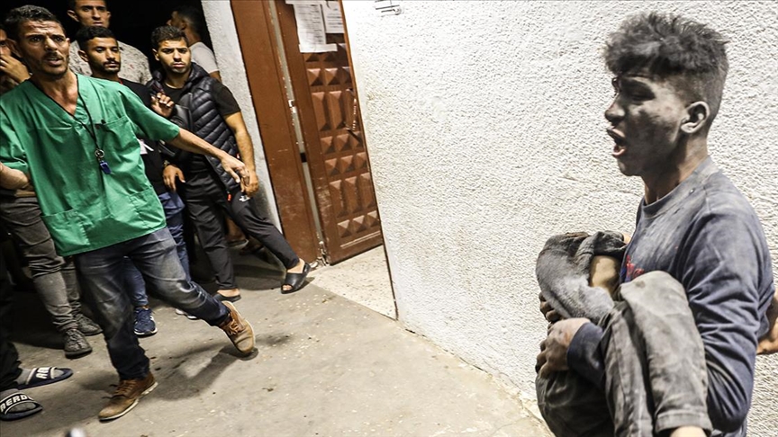 İsrail ordusunun, Gazze Şeridi’nin kuzeyindeki Cibaliya bölgesinde 4 eve düzenlediği