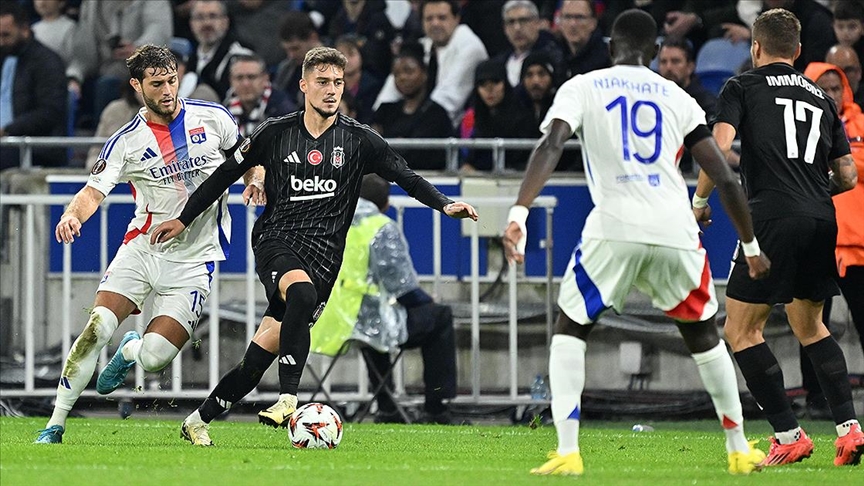 Beşiktaş, UEFA Avrupa Ligi’nin 3. haftasında konuk olduğu Fransa temsilcisi