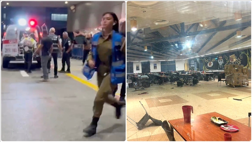 İsrail ordusu, Hayfa kentinin güneyindeki askeri üsse Hizbullah’ın düzenlediği insansız