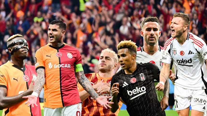 Trendyol Süper Lig’in 10. haftasında Galatasaray ve Beşiktaş arasında 28