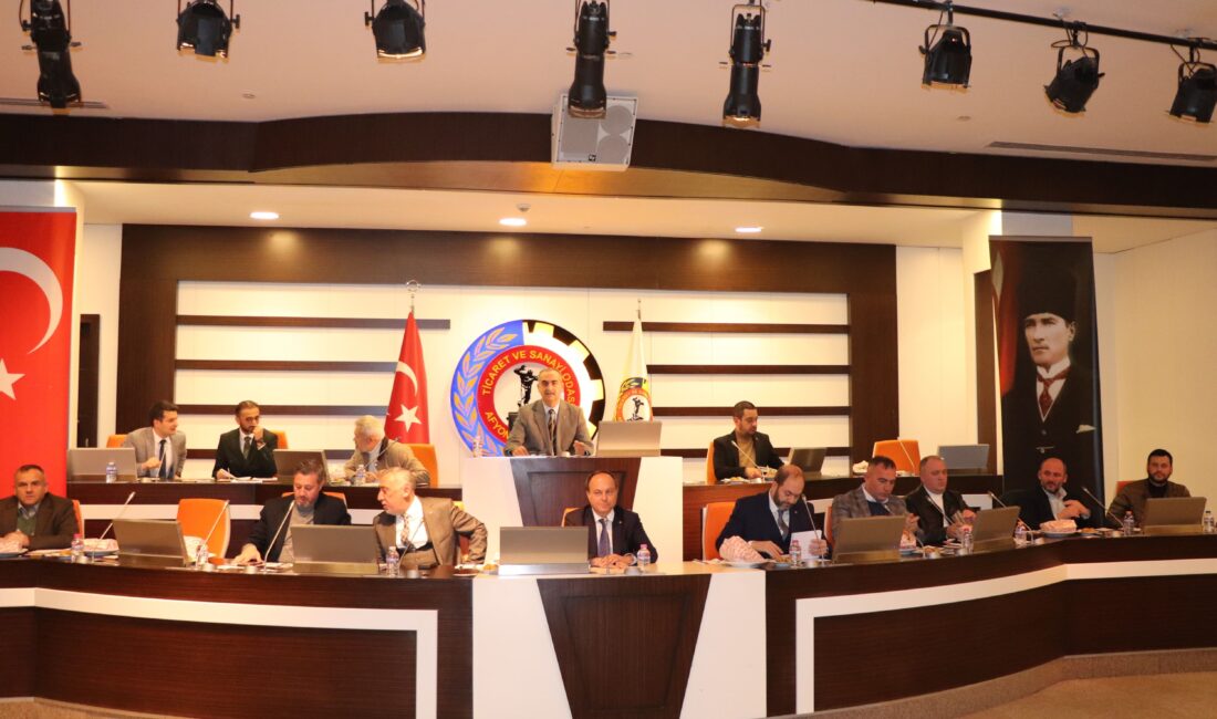 Afyonkarahisar Ticaret ve Sanayi Odası Meclisi’nin 2024 yılının Kasım Ayı