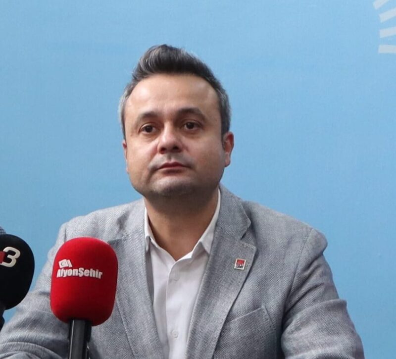 İktidar partisinin açıklamalarına cevap veren CHP Afyonkarahisar İl Başkanı Faruk