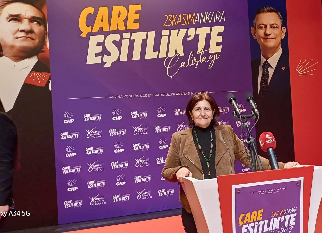 
Cumhuriyet Halk Partisi Afyonkarahisar Kadın Kolları Başkanı Makbule Abay: Şiddetten