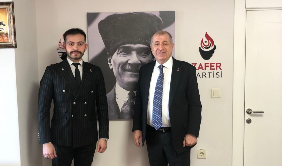 
Zafer Partisi Gençlik Kolları Afyonkarahisar İl Başkanı İbrahim Samed Sevim,