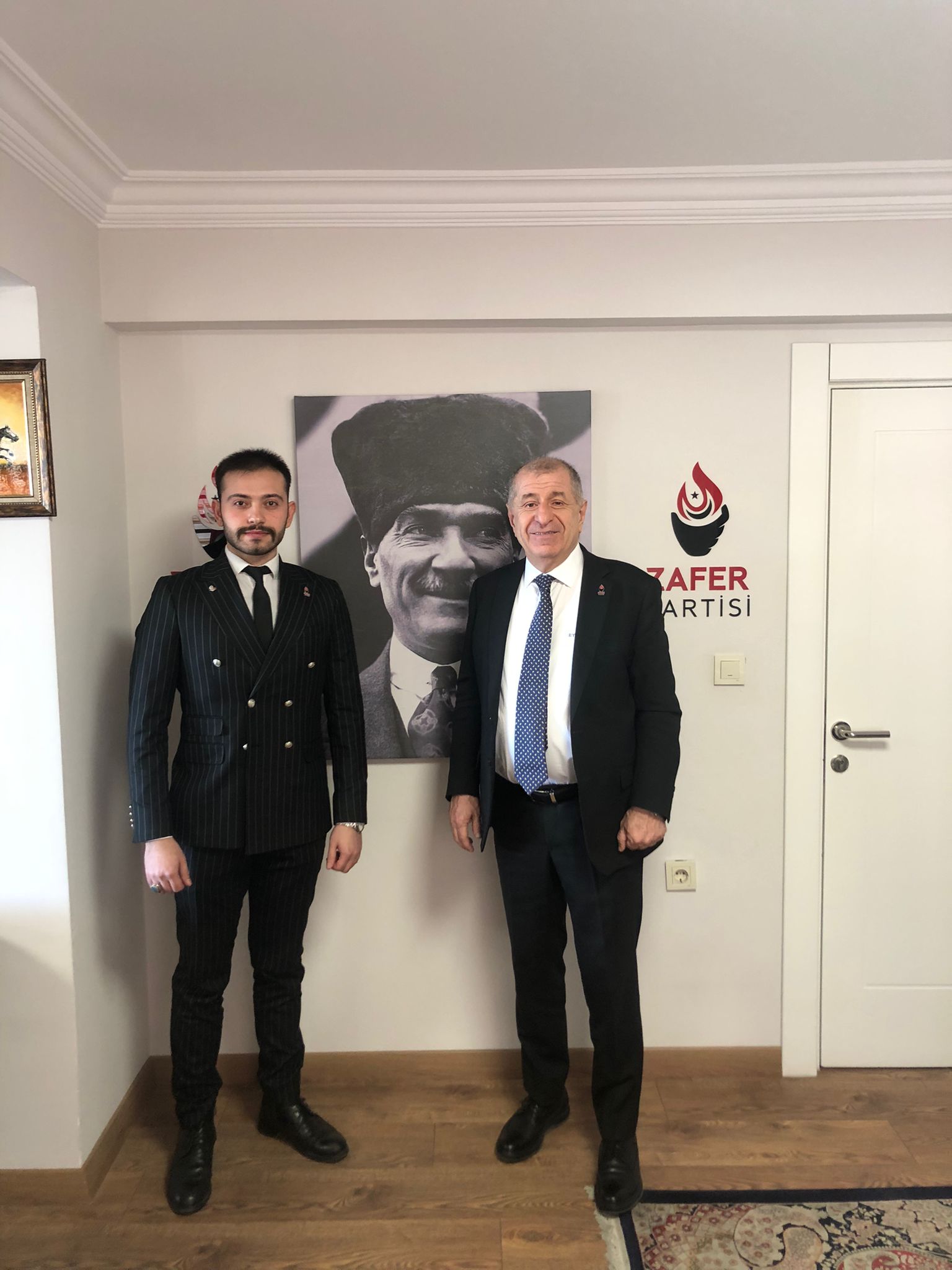 
Zafer Partisi Gençlik Kolları Afyonkarahisar İl Başkanı İbrahim Samed Sevim,