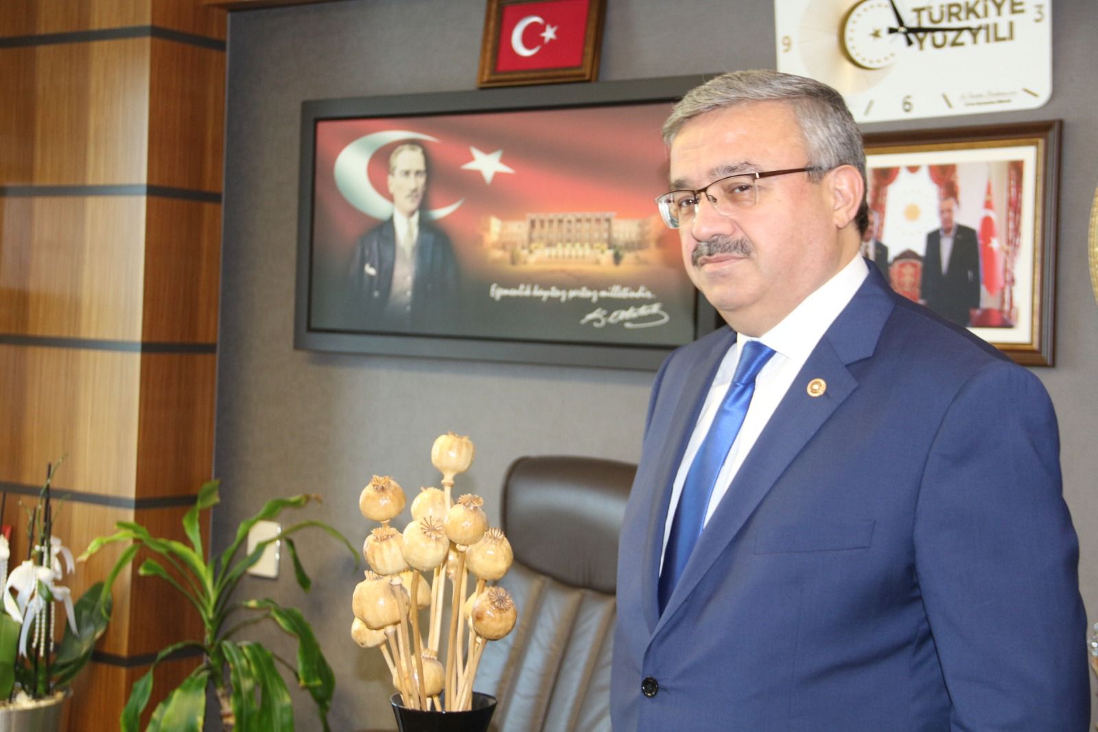 AK Parti Afyonkarahisar Milletvekili Av. İbrahim Yurdunuseven, 10 Kasım dolayısı