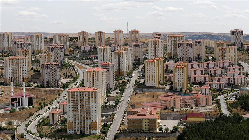 Türkiye genelinde konut satış sayısı, ekimde geçen yılın aynı ayına