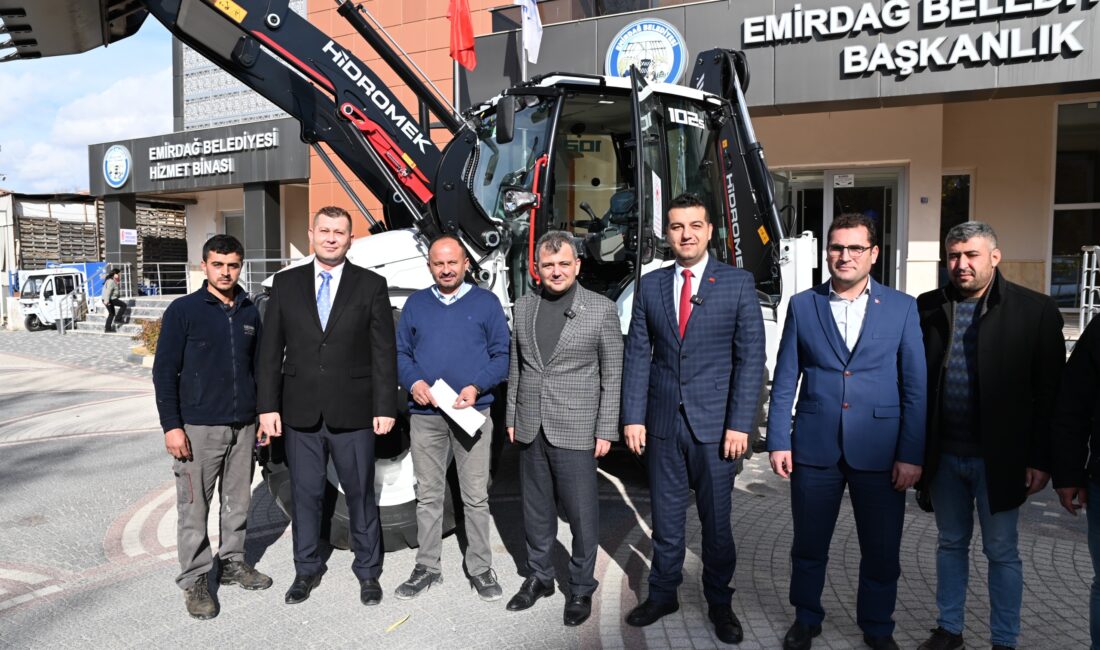
Emirdağ Belediyesi, vatandaşlara daha etkili ve hızlı hizmet sunma hedefiyle
