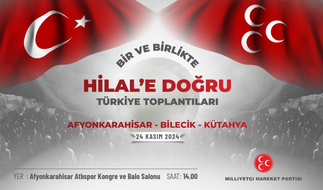 Milliyetçi Hareket Partisi Afyonkarahisar İl Başkanı Ahmet Kahveci, MHP Lideri
