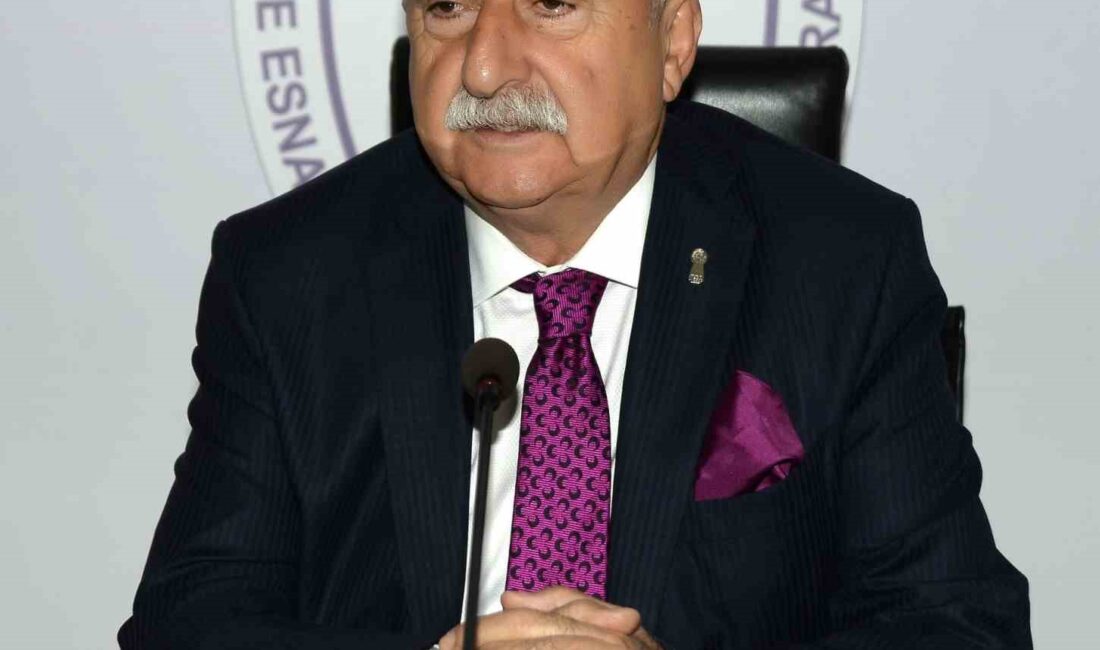 Türkiye Esnaf ve Sanatkârları Konfederasyonu (TESK) Genel Başkanı Bendevi Palandöken,
