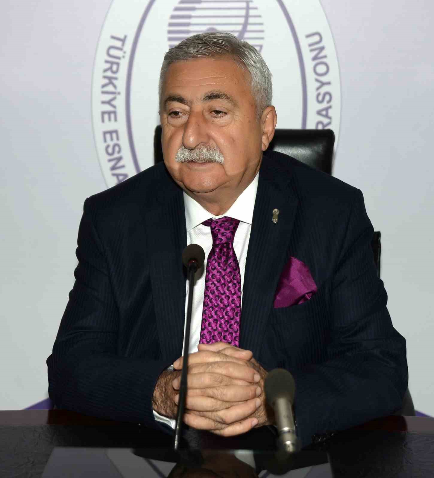 Türkiye Esnaf ve Sanatkârları Konfederasyonu (TESK) Genel Başkanı Bendevi Palandöken,