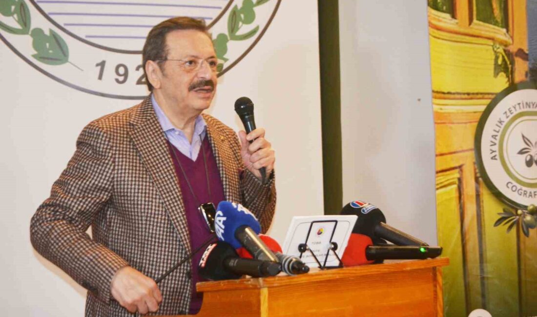 "Zeytin ve Zeytinyağı Sektörü" panelinin açılışına TOBB Başkanı Rifat Hisarcıklıoğlu