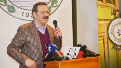 "Zeytin ve Zeytinyağı Sektörü" panelinin açılışına TOBB Başkanı Rifat Hisarcıklıoğlu