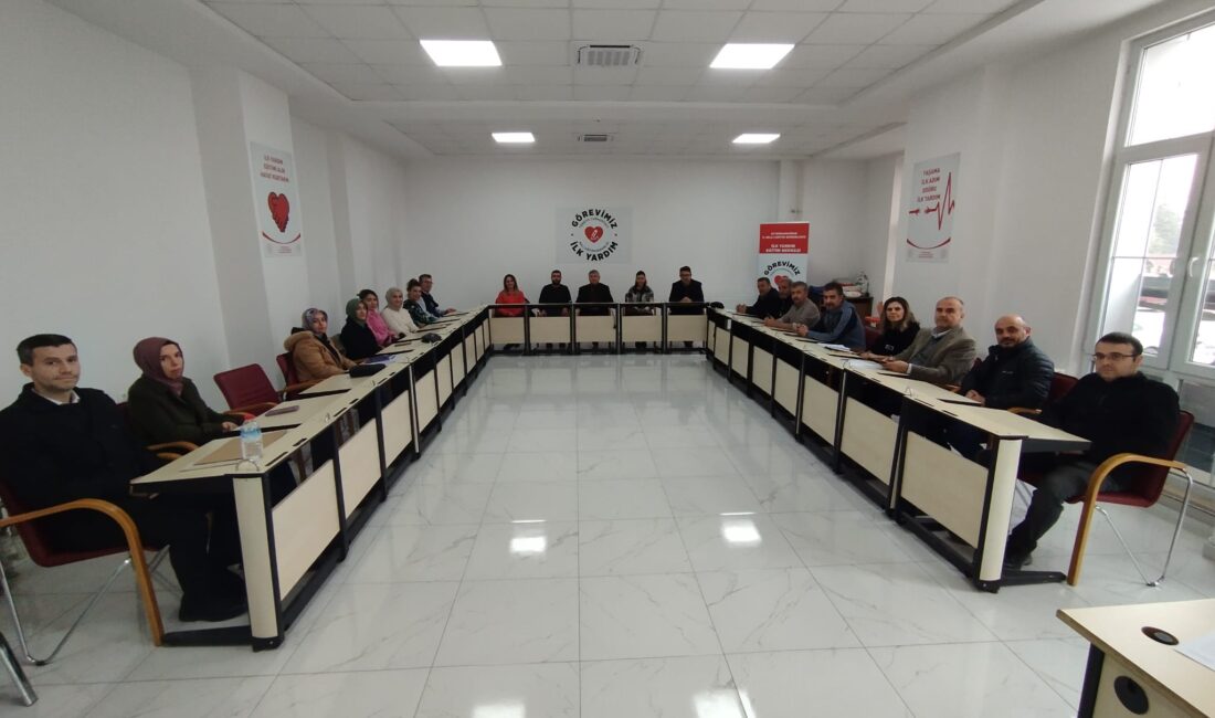 Çalışmalar değerlendirildi Afyonkarahisar İl Milli Eğitim Müdürlüğü, 2024-2025 Eğitim Öğretim Yılı İşyeri