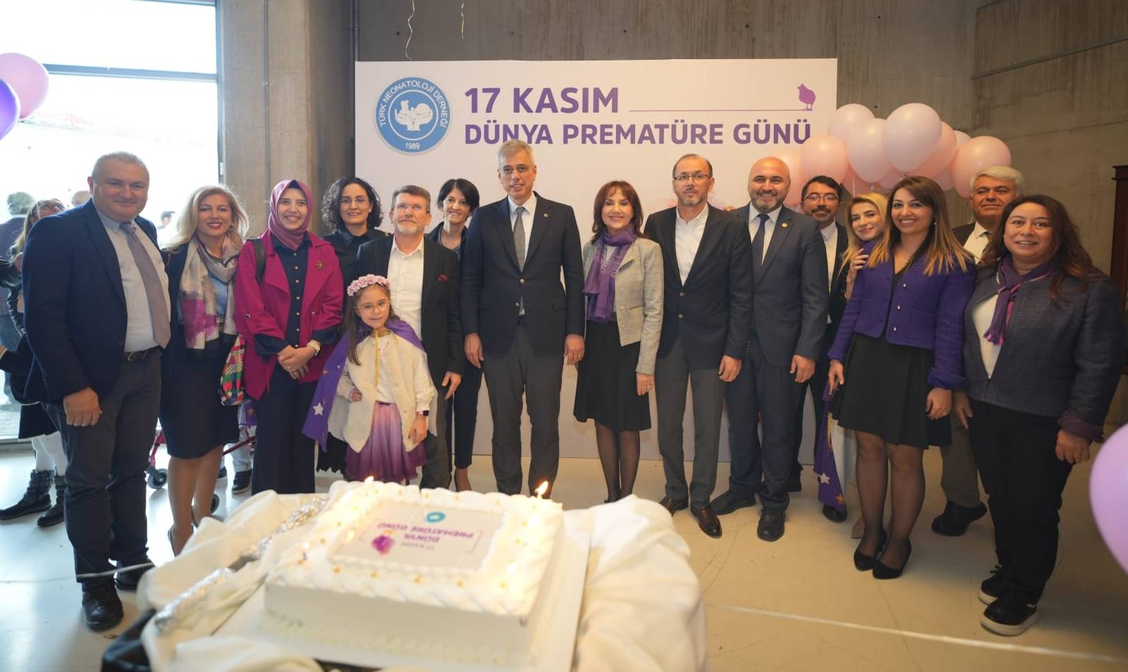 AFSÜ Rektörü Prof. Dr. Nurullah Okumuş, Dünya Prematüre Günü dolayısıyla