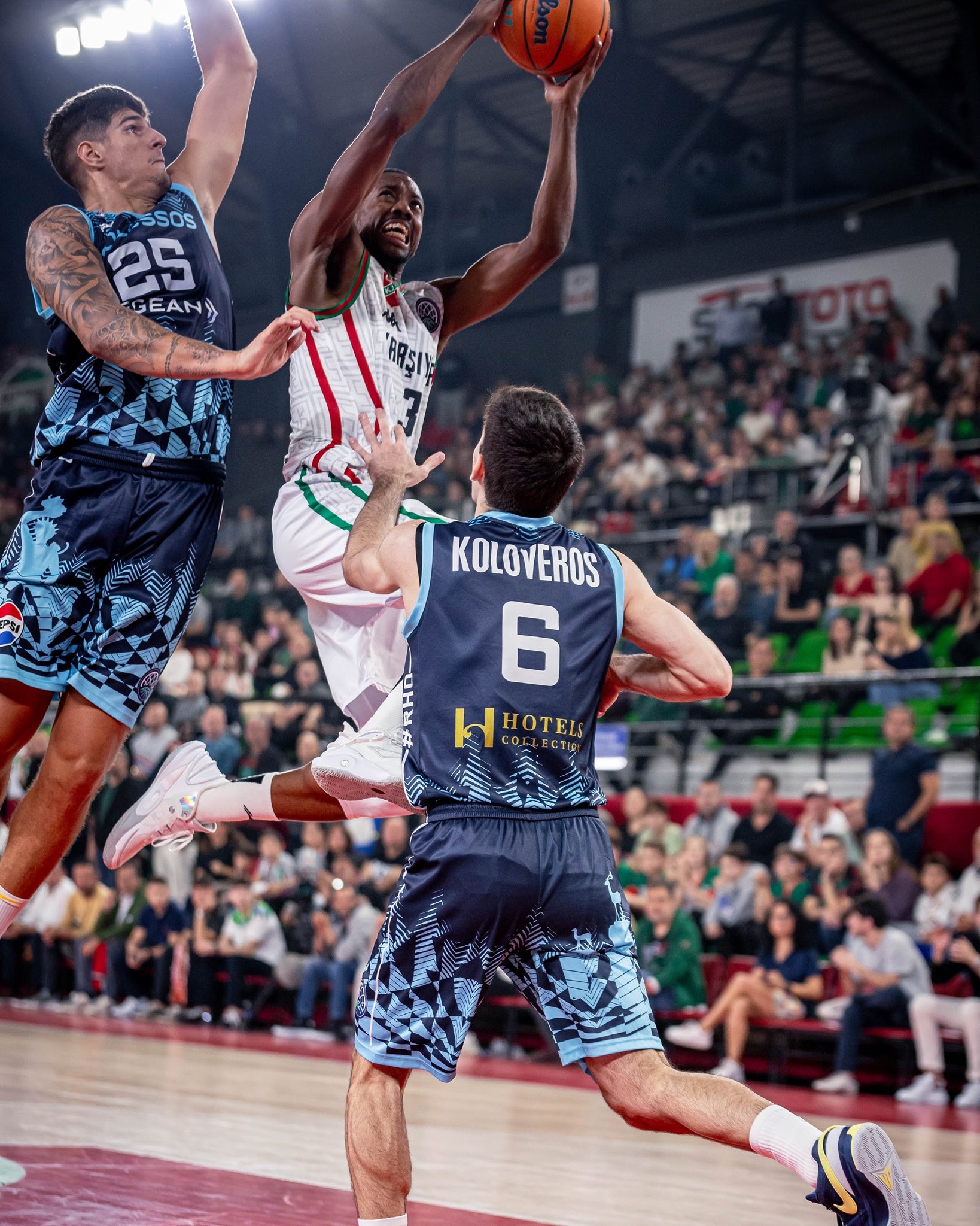 Karşıyaka, Basketbol Şampiyonlar Ligi’nin 4. haftasında Yunan ekibi Kolossos H