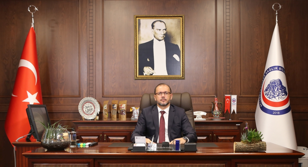 Afyonkarahisar Sağlık Bilimleri Üniversitesi Rektörü Nurullah Okumuş, Gazi Mustafa Kemal