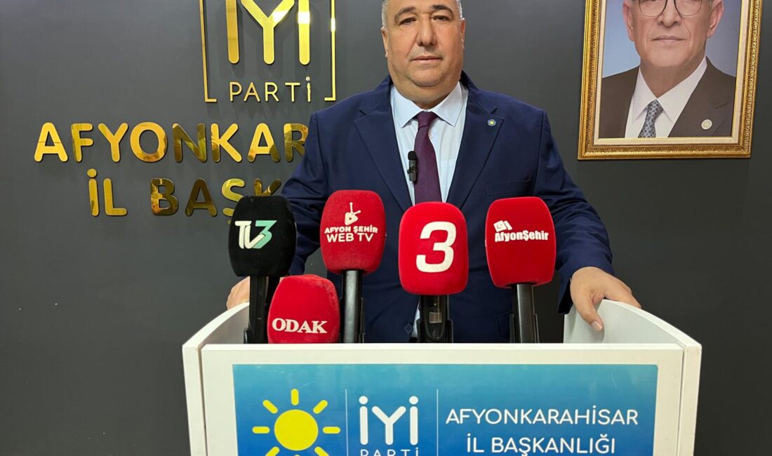 İYİ Parti İl Başkanı Muhammet Mısırlıoğlu, 10 Kasım Atatürk’ü Anma