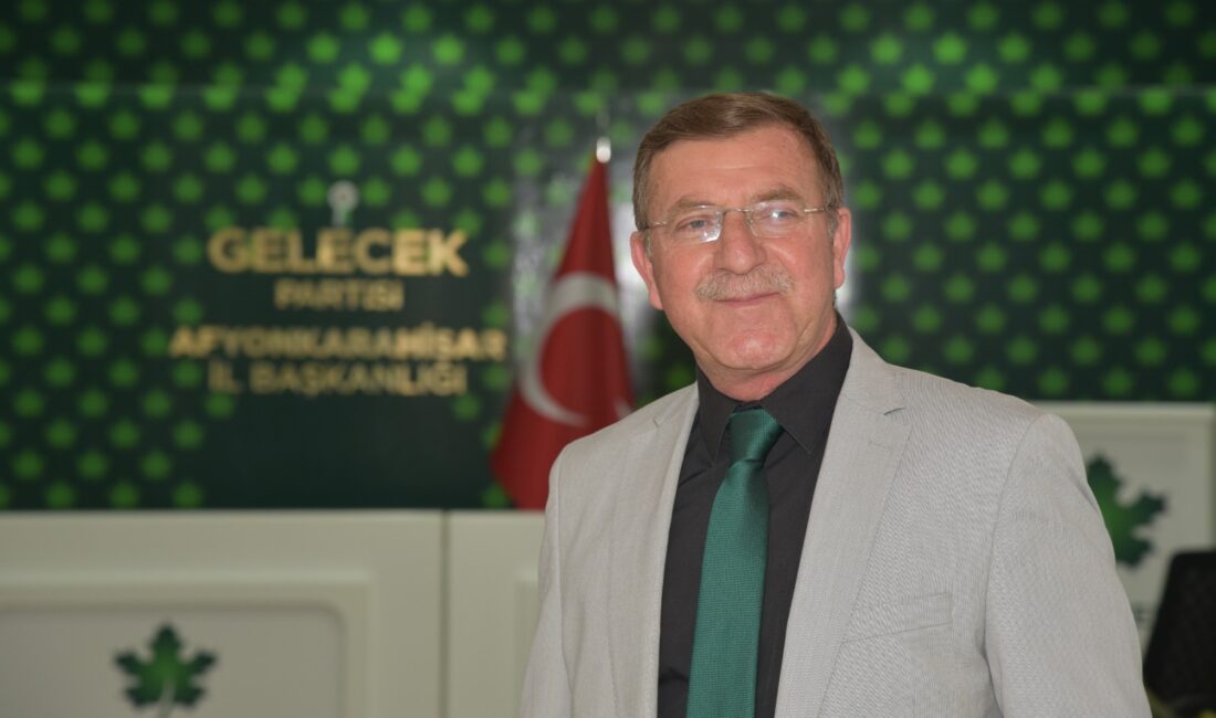 “O’nun mirası Cumhuriyetimizi, yaşatmaya kararlıyız” Gelecek Partisi Afyonkarahisar İl Başkanı Niyazi Ertaş, Gazi Mustafa Kemal