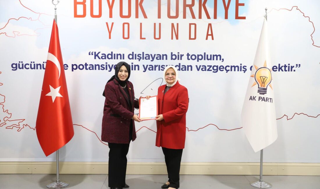AK Parti’de bayrak değişimi AK Parti Afyonkarahisar Kadın Kolları Başkanlığı görevine uzun yıllardır partinin