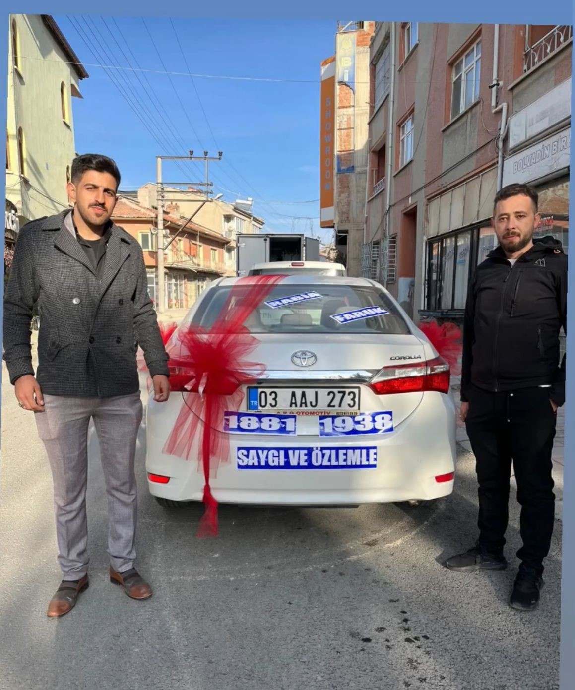   Afyonkarahisar’ın Bolvadin ilçesinde dünya evine giren Rabia ve Faruk