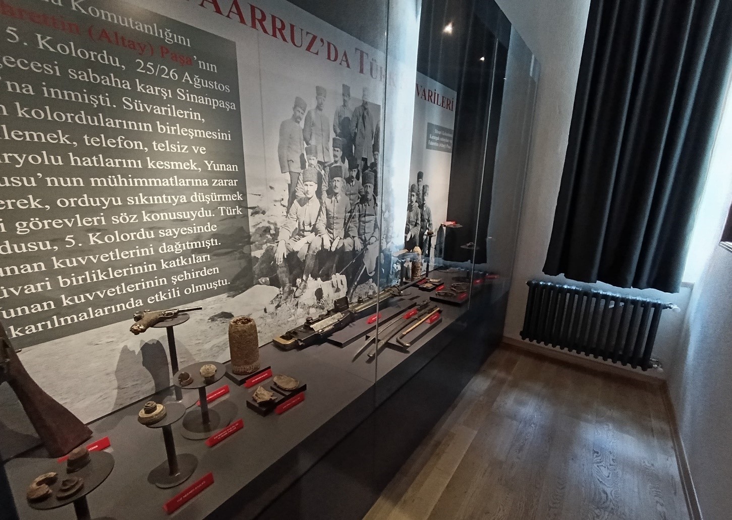 Afyonkarahisar'da, 30 Ağustos 1922’deki Başkomutanlık Meydan Muharebesi'nin planlarının hazırlandığı tarihi