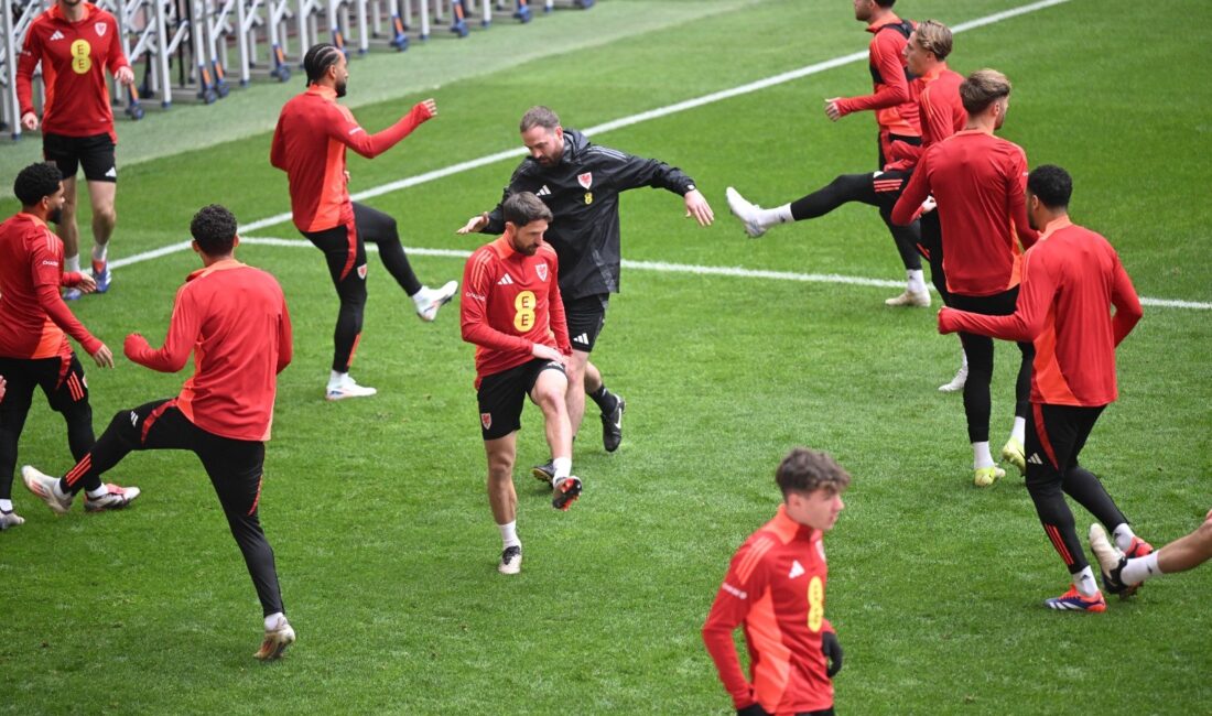 Galler, Türkiye maçı hazırlıklarını tamamladı Galler Milli Takımı, UEFA Uluslar B Ligi 4. Grup 5.