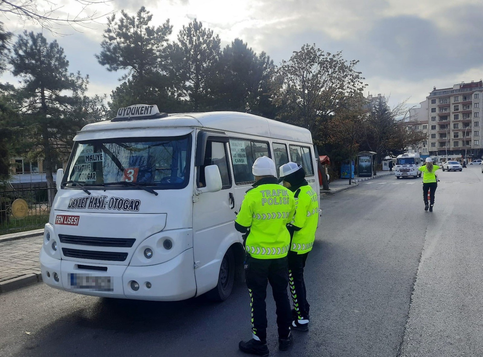 Afyonkarahisar’da polis tarafından 2024 yılı içerisinde toplu taşımada faaliyet gösteren